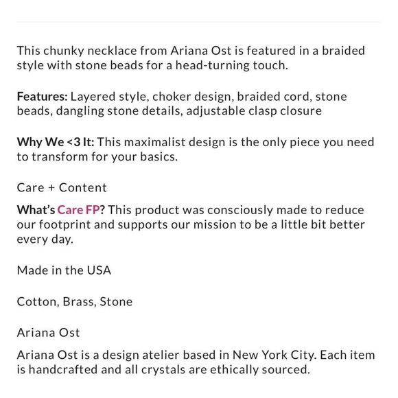 Free People Ariana Ost Batiste Layered Necklace - Picture 3 of 5